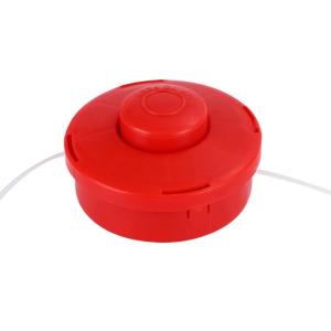 Double Line Grass Trimmer Replacement Head Impact Resistant PP Material Automatic Feed System For Lawn Yard Maintenance