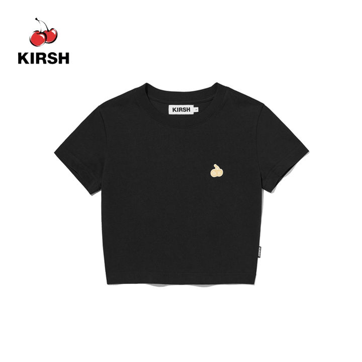 KIRSH] SMALL CHERRY CROP T-SHIRT | 24SS | Lazada Singapore