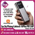 Sạc Dự Phòng Cuktech 10Plus PB150P 15000mAh 2C1A 120W PD 3.0 PPS5A QC Mi Turbro Charger 120W - Bảo Hành 18 Tháng. 