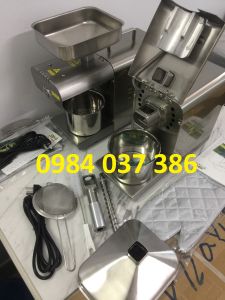 Máy Ép Dầu Thực Vật Máy Ép Dầu Lạc Đậu Phộng Bằng Thép Không Gỉ - Máy Ép Dầu J508