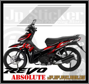Sticker Striping List Variasi Revo Absolute JP 03 RACING