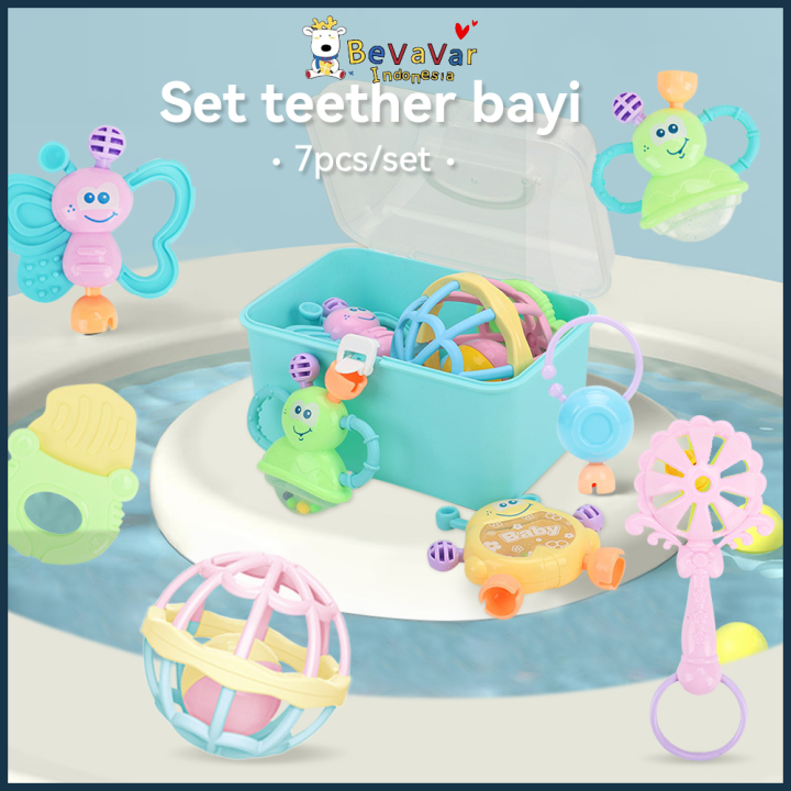 BEVAVAR%20Mainan%20gigitan%20teether%20bayi%20set/rattle%20stick%20mainan/kerincingan%20bayi%20-%20Image%202