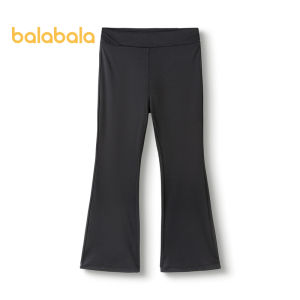balabala Children Jogging Pants Girl 2025 Summer Thin Pants For Big Kids Quick Dry Cool Yoga Pants