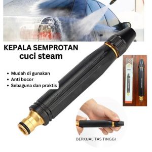 Semprotan Air Super Kencang Kuningan Noozle Water Spray Steam Motor Mobil Water
