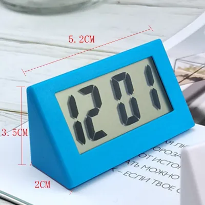 Đồng hồ điện tử để bàn mini màn hình Lcd tiện dụng đồng hồ để bàn học cute nhỏ gọn xem được ngày tháng