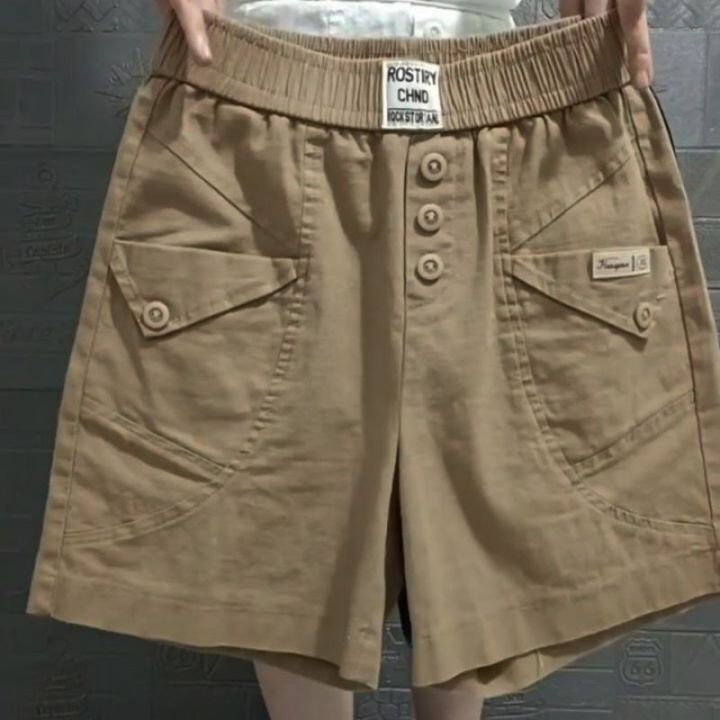 Quần Short Kaki Nữ Bigsize Nhiều Màu Phối Khuy Sang Chảnh Quần Đùi Nữ ...