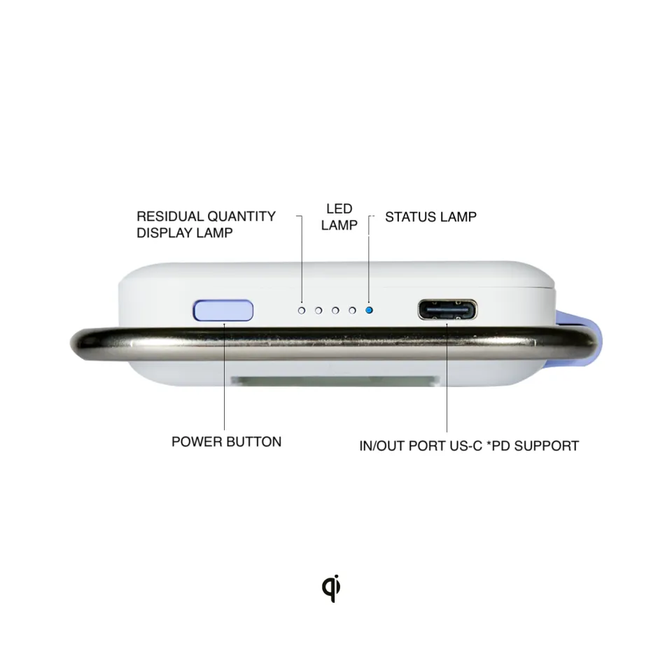 TinyTAN BTS TInyTAN Clip Powerbank Mobile Charger Pack USB-C Input