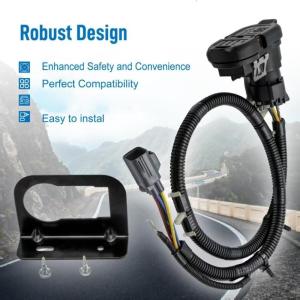 Bumper Trailer Brake Control Wiring Connector Harness Tow Rear Bumper Wiring Easy Installation CK4T13B576KE CK4Z13A576B