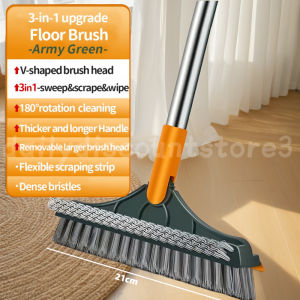 2in1/3in1 Cleaning brush Bathroom kitchen Floor Scrub Brush Long Handle Cleaning Window Gap Brush