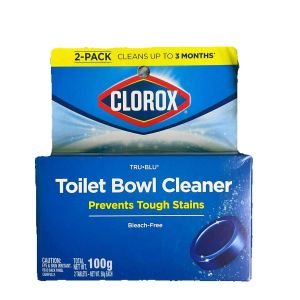 {พร้อมส่ง} Clorox ก้อนทำความสะอาดชักโครกสีฟ้าสูตรแถบเหลือง 💢 ทำความสะอาดคอชักโครก