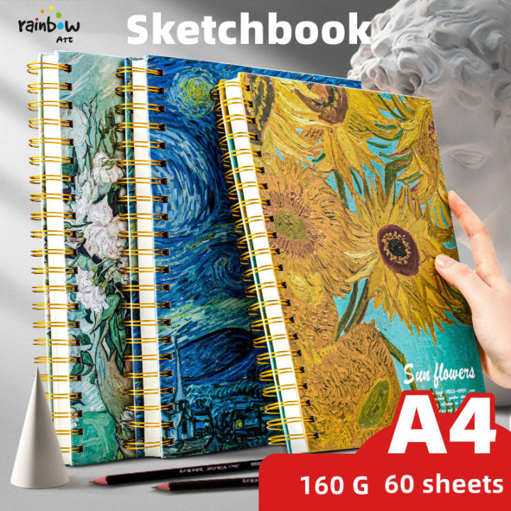 A4 Thick loose leaf Sketchbook For Graffiti Drawing Sketch 120Pages