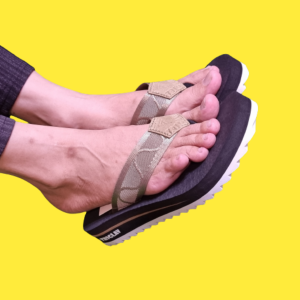 Sandal jepit wanita spoon empuk tebal import tidak licin terbaru kekinian viral keren korean style