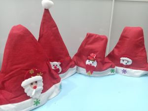 Topi Santa Karakter LED 10 Pcs / Topi Natal / Topi Merry Christmas / Topi Santa Dewasa / Topi Santa Anak / Topi Lampu Santa / Topi Santa Lampu LED Salju / Topi Santa LED / Topi Natal LED / Topi Natal Merry Christmas / Topi Natal Polos / Topi Xmas