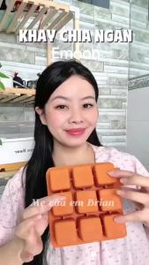 Khay Ăn Dặm Silicone EMOON Bạch Kim Chia Ngăn Thông Minh Cho Bé – Khay Trữ Thức Ăn An Toàn Dễ Vệ Sinh