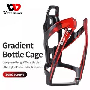 WEST BIKING Bicycle Bottle Cage Ultralight Water Bottle With Holder MTB Road Bike Water Bottle Mountain Bike Accessories