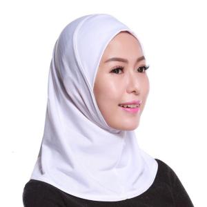 Cotton Khăn trùm đầu hijab Mini Cap Có Thể Điều Chỉnh Hồi Giáo Stretchy màu trơn Turban bọc hoàn toàn Khăn Choàng Hat Đầy Đủ Cổ Bảo Hiểm Cho Phụ Nữ