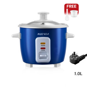 MEEVIDA 1L/400W Electric Rice Cooker Non Stick Liner Conventional Mini Multi Functional Rice Cooker Periuk Nasi 电饭锅 MYLAYSIA PLUG
