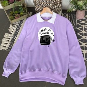 GS - SWEATER WANITA NO RAIN NO FLOWER KERAH