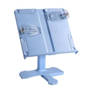 Collapsible Desktop Books Holders Sturdy Plastic Multi Position Reading Stand For Office School Ergonomics