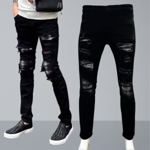 Quần jean nam bạ kim tuyến trẻ trung cá tính chất vải jean co dãn mẫu mới treng giá rẻ