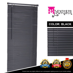MYLANGSIR Venetian 25mm PVC Light Filtering Blinds / Bidai Venice / Width 2 Feet ~ 6 Feet / 6 Colors