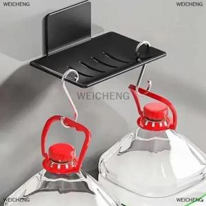 [COD] WEICHENG Thép Carbon phòng tắm vòi hoa sen lưu trữ xà phòng khay giá xà phòng khay treo tường thoát nước xà phòng Khay hộp