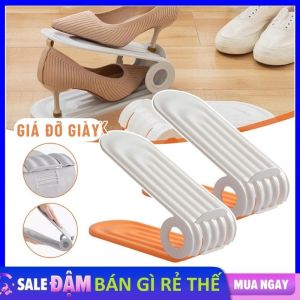 Giá Đỡ Để Giầy Dép / Kệ Để Giày Mini Hình Mỏ Vịt Thông Minh 2 Mức Điều Chỉnh - Kệ Để Giày / Đế Để Giày Vịt Khay Đựng Giày Tuỳ Chỉnh Độ Cao Tiết Kiệm Không Gian