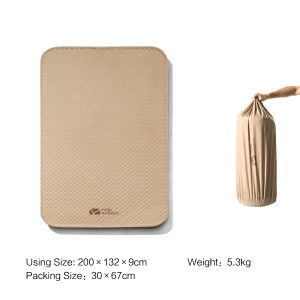 MOBI GARDEN Inflatable Sleeping Pad Automatic Single/Double Air Mattress Camping Indoor