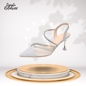 SK Sepatu hak tinggi high heels wanita elegan tinggi 5 cm Koleksi terbaru S-25 kekinian