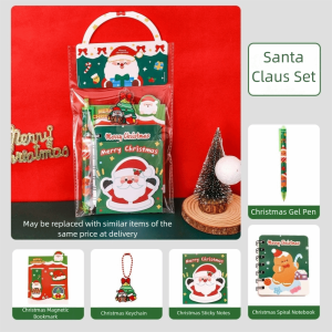 BEAUTY FINGER Christmas Tree Christmas Stationery Set Santa Claus Christmas Theme Study Items Christmas Gel Pen Cute Kids School Supplies Christmas Gifts