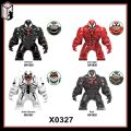 Siêu Anh Hùng Phản Diện Venom Riot Carnage Đồ Chơi Lắp Ráp Nhân Vật Nhỏ Super Heroes DC Marvel X0327. 