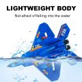 pesawat rc HW32 F22 waterproof LED lights fixed wing glider aircraft remote control toys. 