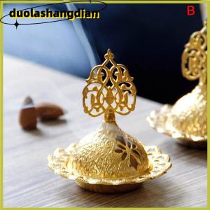 [Duola] Hương Hollow Vàng tháp dầu phong cách Ả Rập Lư hương chủ cho nhà khách sạn Hương chủ Yoga đồ trang trí