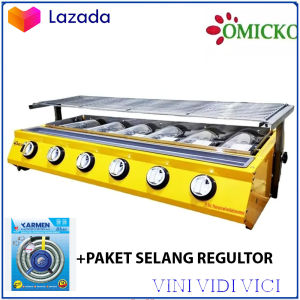 KOMPOR PANGGANGAN SOSIS/PANGGANGAN BBQ OMICKO 6 Tungku