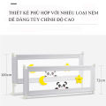 Thanh chắn giường cho bé an toàn cao cấp 1m2, 1m8, 2m, 2m2 Độ cao điều chỉnh trượt lên trượt xuống cao 72 cm - 100cm. Giá bán 1 thanh. 