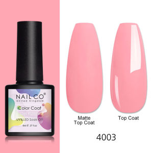 NAILCO 8ml Nail Gel Polish Nail Art Manicure Soak Off Vernis Semi Permanent UV Gel Nail Supplies Top Base Coat Gel Soft Polish