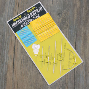 Bộ Kim May Vá Đa Năng 27 Chi Tiết – Vỉ Vàng Household Repair Needle Set | Dụng Cụ Thêu Tay – May Vá Handmade