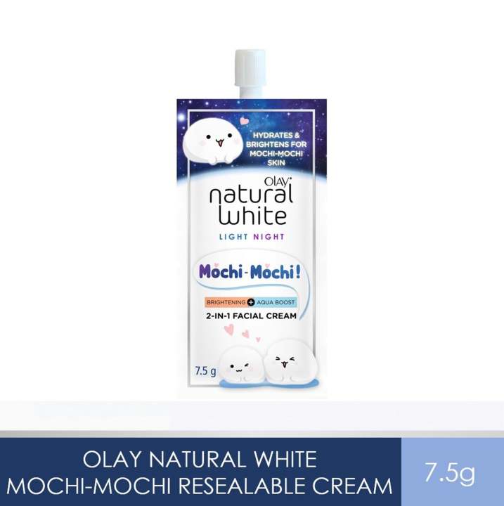Olay Natural White Mochi-Mochi Resealable Sachet 7.5 g
