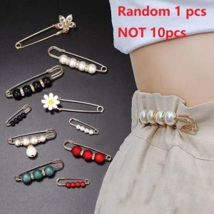 [Gnker] Trâm Cài Điều Chỉnh Eo Váy Áo Len Trang Trí Ngọc Trai Kim Cương Giả Cho Nữ