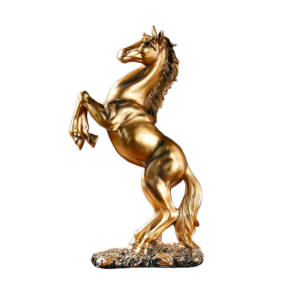 UMBRAULI Hiện đại Đồ trang trí ngựa Nghệ thuật Thủ công mỹ nghệ Tượng ngựa ngầu Đồ thủ công Sáng tạo Tượng nhỏ Tủ Tivi