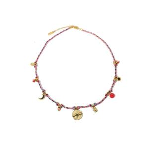 Phụ Nữ Vòng cổ thời trang trăng sao Mặt dây chuyền Độ dài có thể điều chỉnh Vòng Cổ Hợp Thời Trang Phụ Nữ Phụ Kiện Cho Nữ Phụ nữ