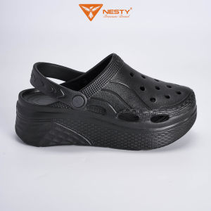 [Tặng charm] DÉP SỤC NGUYÊN KHỐI ĐẾ CAO CHÍNH HÃNG NESTY MÃ NE18