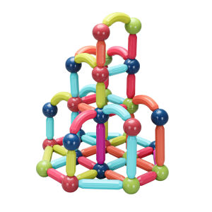Magnetic Building Blocks Children Puzzle Toys Set for Kids Baby Boys Girls 2 6 Years Educational Toy Game Magnetic Sticks Balls Large Big Size