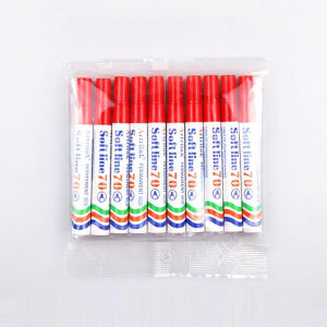 10PCS Motorcycle Original Toyo Waterproof Rubber Permanent Paint Marker Pen Car Type