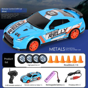 JDD[Fast Delivery][Original Available] New AE86 Rc Drift Car 1:24 Professional Drift Comition Veicle Parent-child Toys Birthhday Gifts GTR Childrens Toys