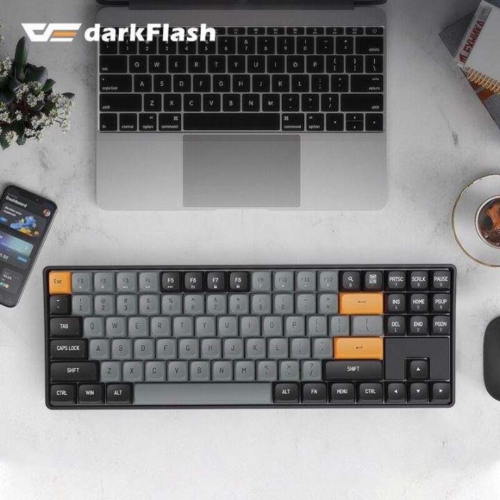 Darkflash GD89 Mechanical Keyboard 89 Keys USB Type-C Wired And 2.4 ...