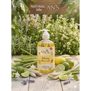Sữa Tắm Tinh Dầu ANSw Relaxing - 500g - Dạng gel