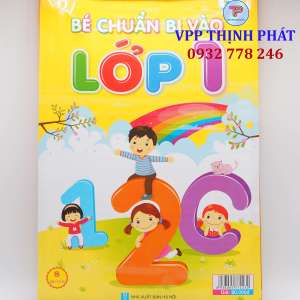 Bộ sách chuẩn bị cho bé vào lớp 1 tập tô (túi 8 quyển)