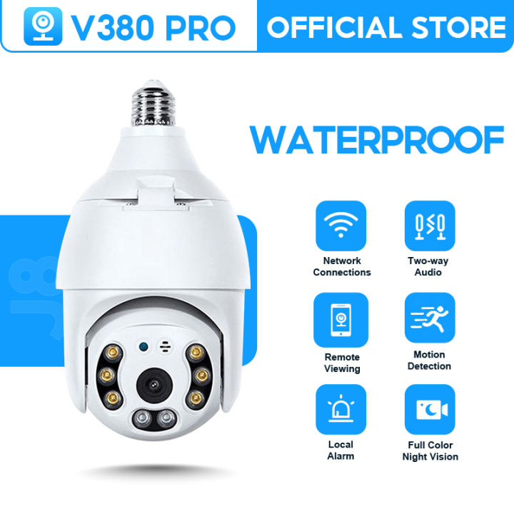 V380 Pro CCTV camera J8 Indoor cctv Wireless WIFI Network Security Two ...