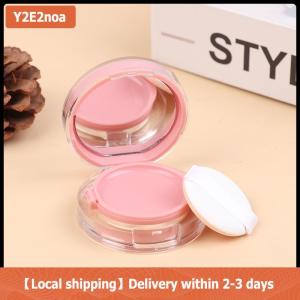 【Local shipping】 Pink Mini Air Cushion Foundation DIY Box Empty Puff Box With Mirror For BB Cream Cosmetic Container Makeup Case Skin Care